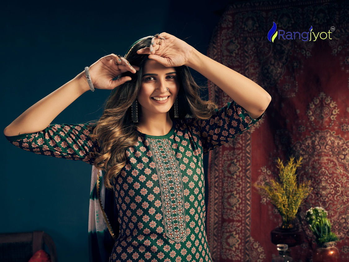 Rangmaya 2 New Exclusive Wear Rayon Printed Designer Salwar Suit Collection